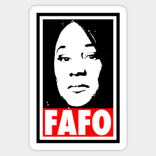 FANI WILLIS - FAFO (bold) Sticker